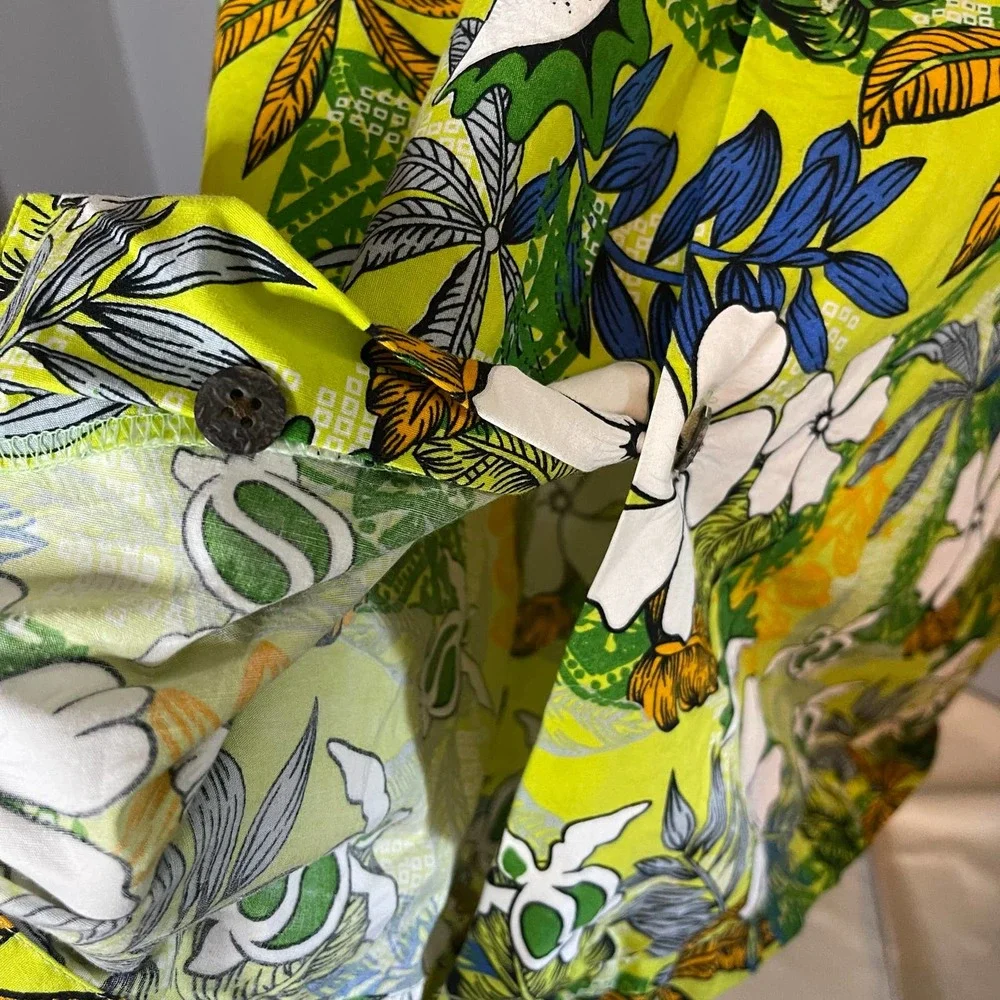 Max Boy Int Vintage 90’s Mens Button short sleeve tropical Hawaiian shirt Sz XXL - Picture 11 of 12